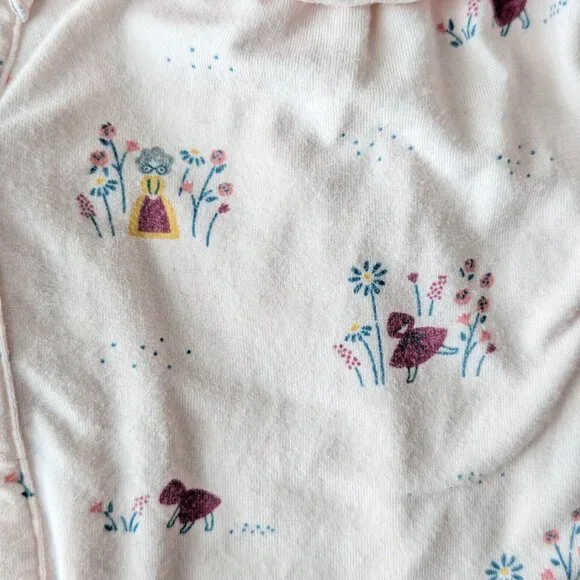 Magnetic Me Little Red Riding Hood Modal Ruffle Pajamas size 18-24M - Picture 5 of 8